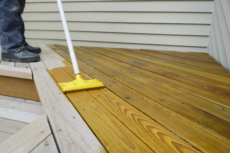 Deck Service - Staining Process