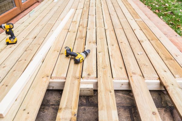 Cost of Damaged Deck Boards Repair in Crystal Lake