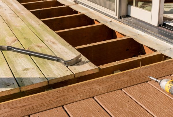 Cost of Old Deck Repair in Crystal Lake