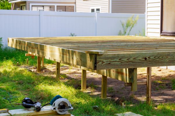 Cost of Elevated Deck Installation in Crystal Lake