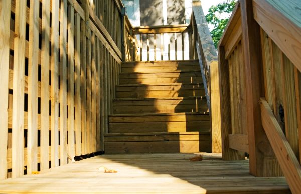 Cost of Deck Steps Replacement in Crystal Lake