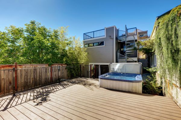 Cost of Hot Tub Deck Installation in Crystal Lake