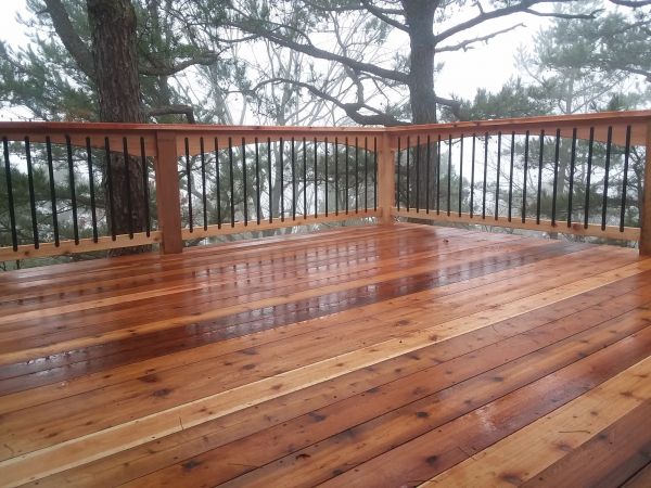 Cost of Cedar Deck Repair in Crystal Lake